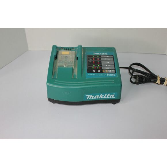Makita DC18SC 7.2-18V Ni-MH & Li-ion Battery Charger OEM (S) - Picture 1 of 3